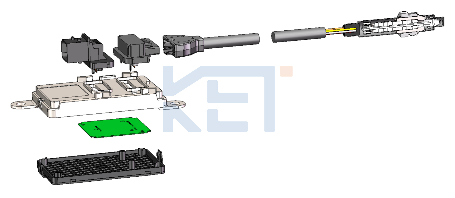 氮氧化物传感器封装技术